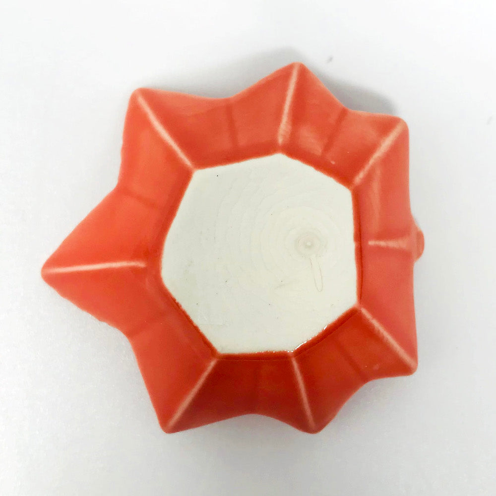 Small Chimi Dish Red Kaede (2.5"D) image 2