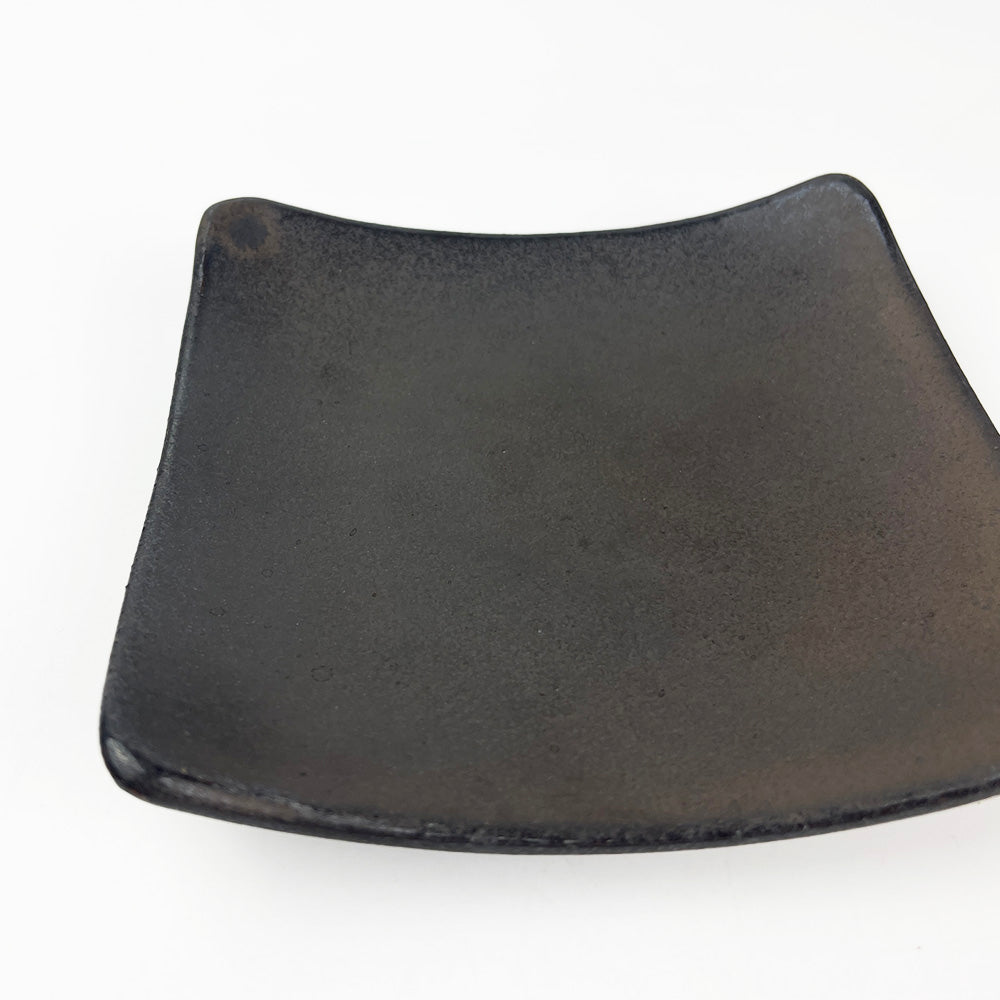 Sq. Plate Sabi (5"D) by Tadanori Imano image 4