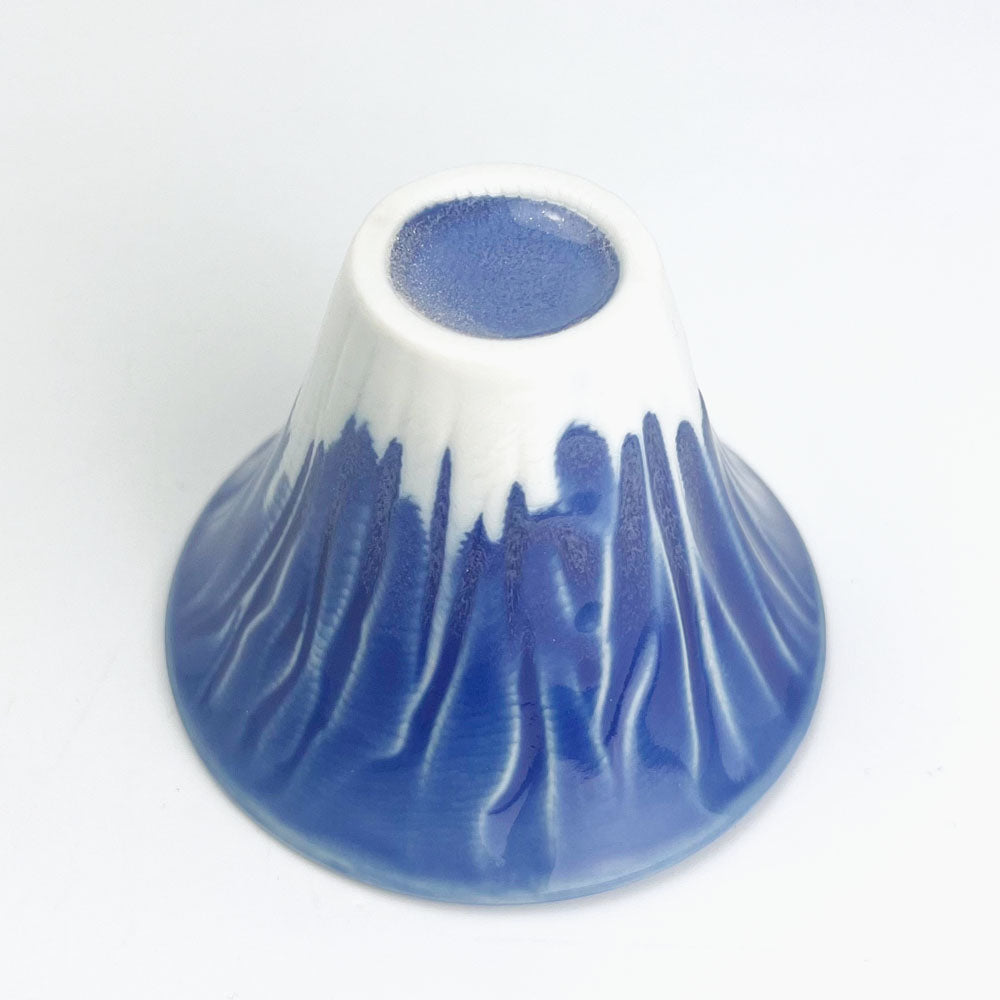 Mt. Fuji Sake Cup Blue (2.5 oz) image 5