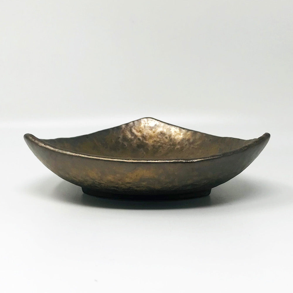 Triangle Plate Gold (6.5"D) image 1