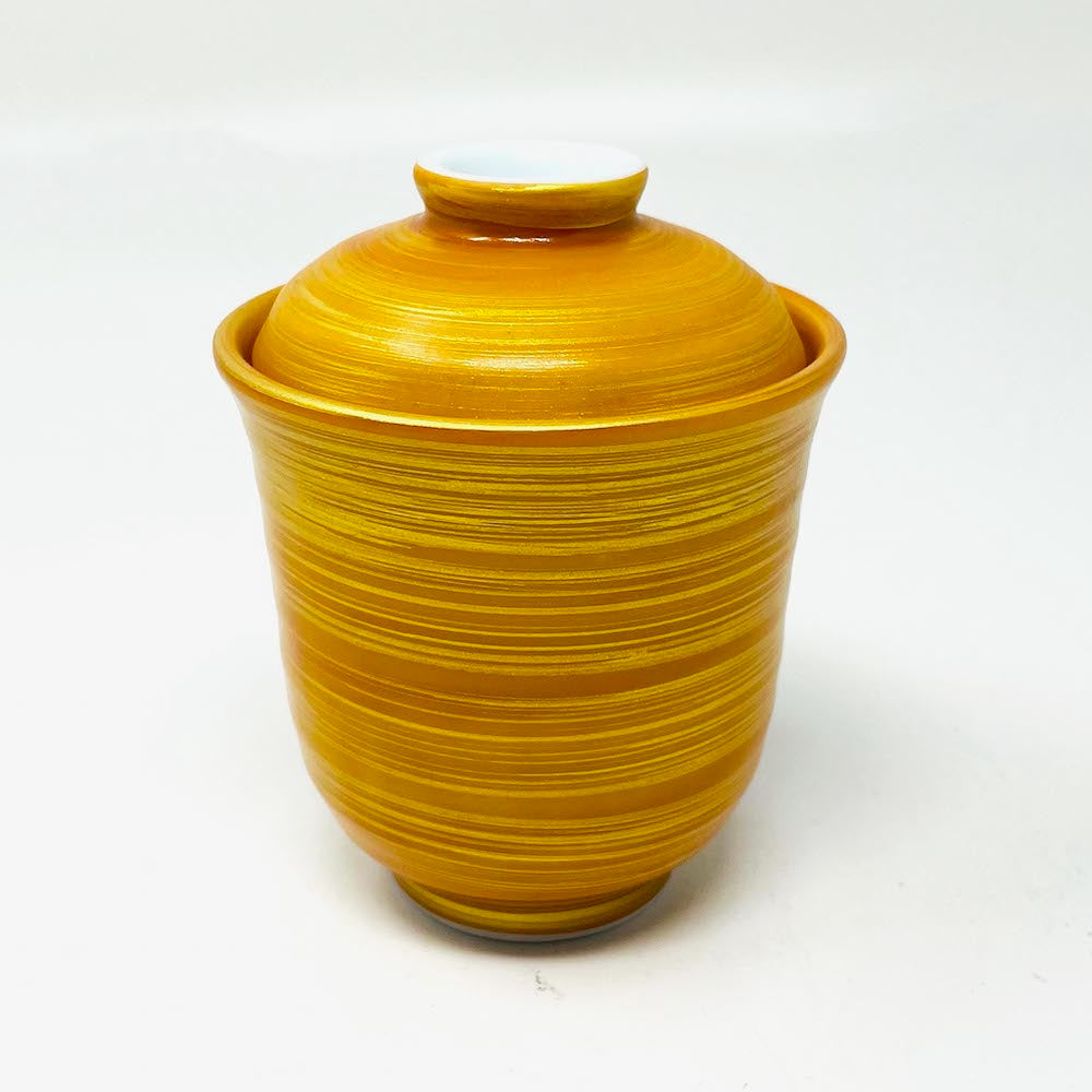 Cov. Soup Bowl Kinsai Gold (4.5oz) image 0