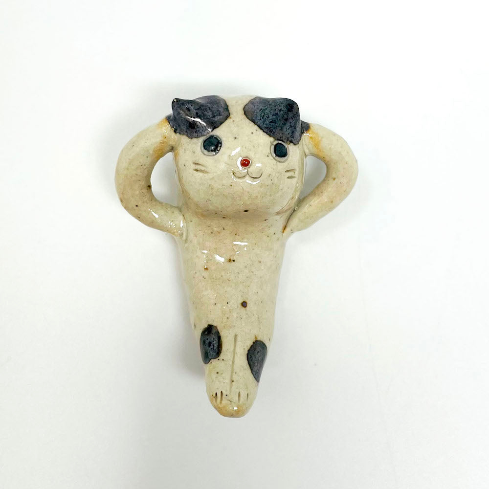 Chopstick Rest Buchi/Tabby Cat (2") image 6