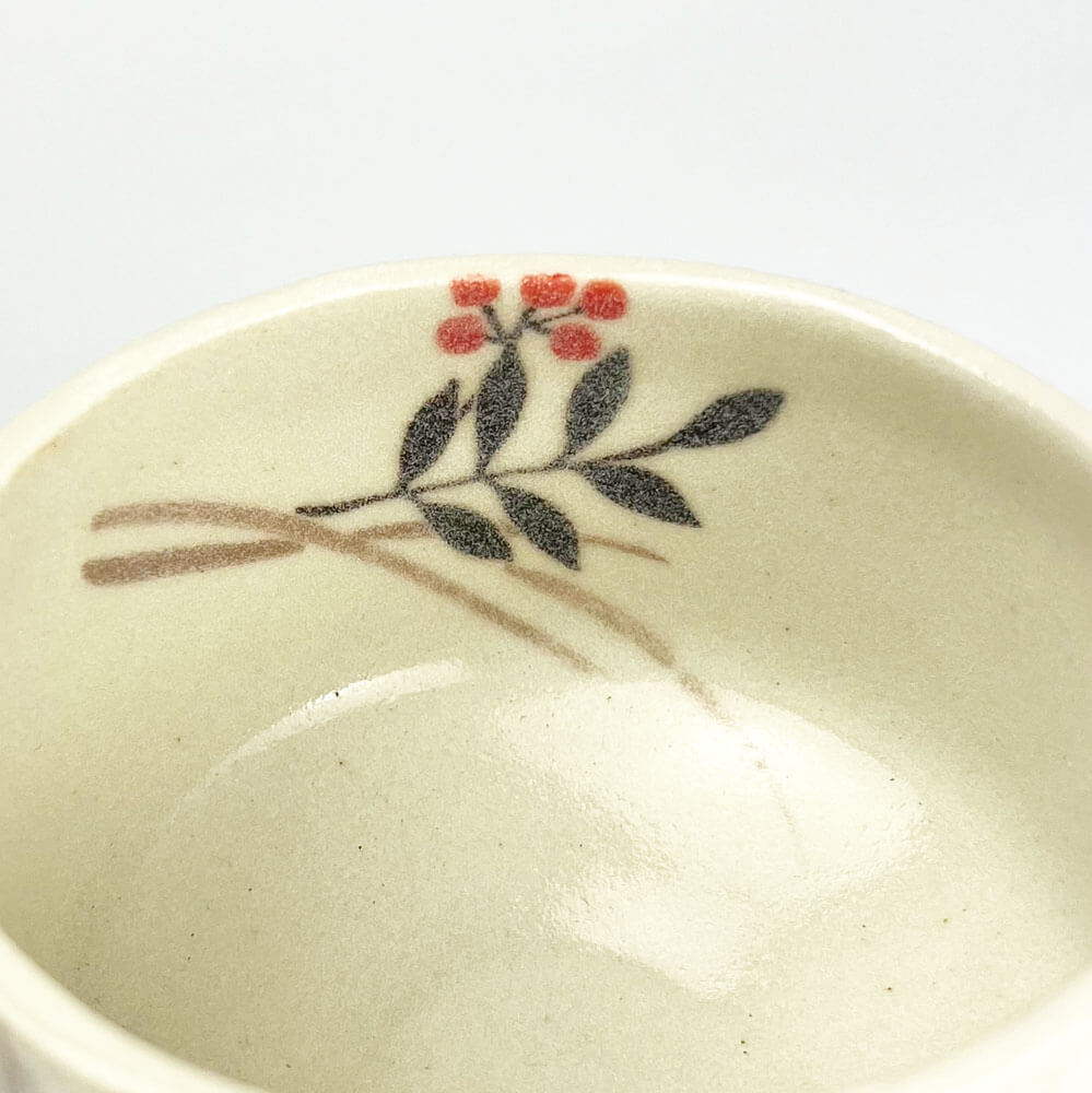 Mini Matcha Bowl Nanten (3.75") image 3