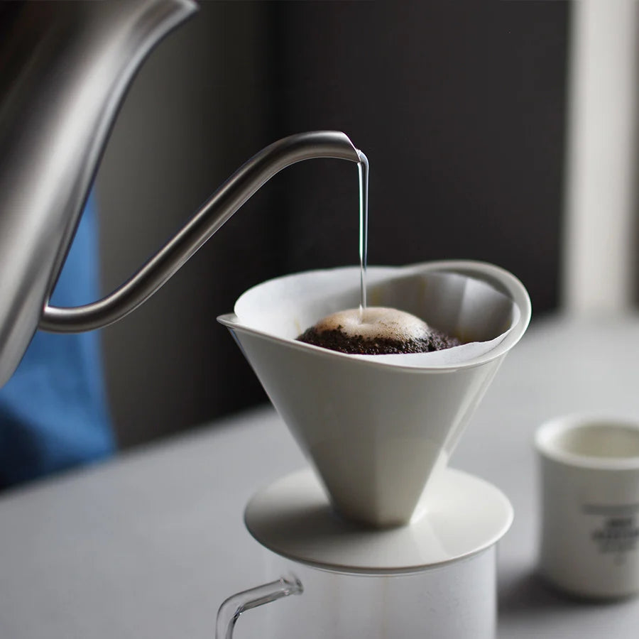 KINTO OCT Porcelain Brewer for 4cups - White image 2