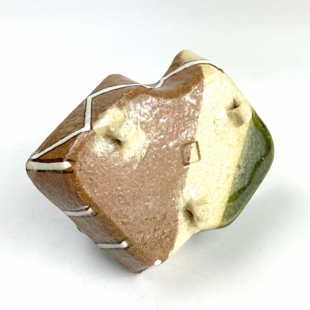 Footed Kobachi w/handle by Masayoshi Wakui (4.75"x3.5") image 2