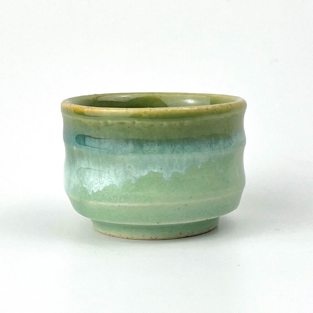 Sake Cup Green (2.5 oz) image 0