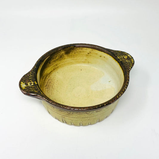Oven safe Gratin Dish Small by Masayoshi Wakui (5.5"D) image 0