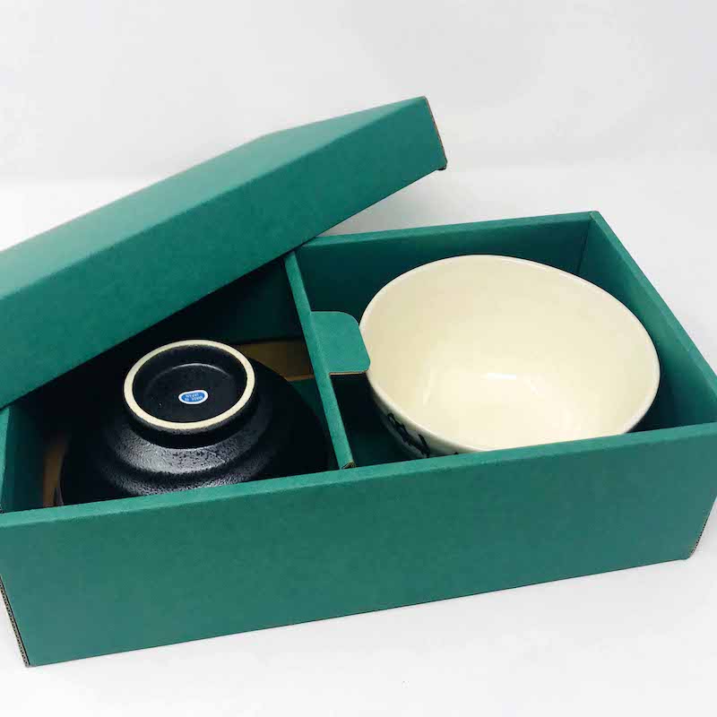 Rice Bowl Set of 2 Black Cat image 3