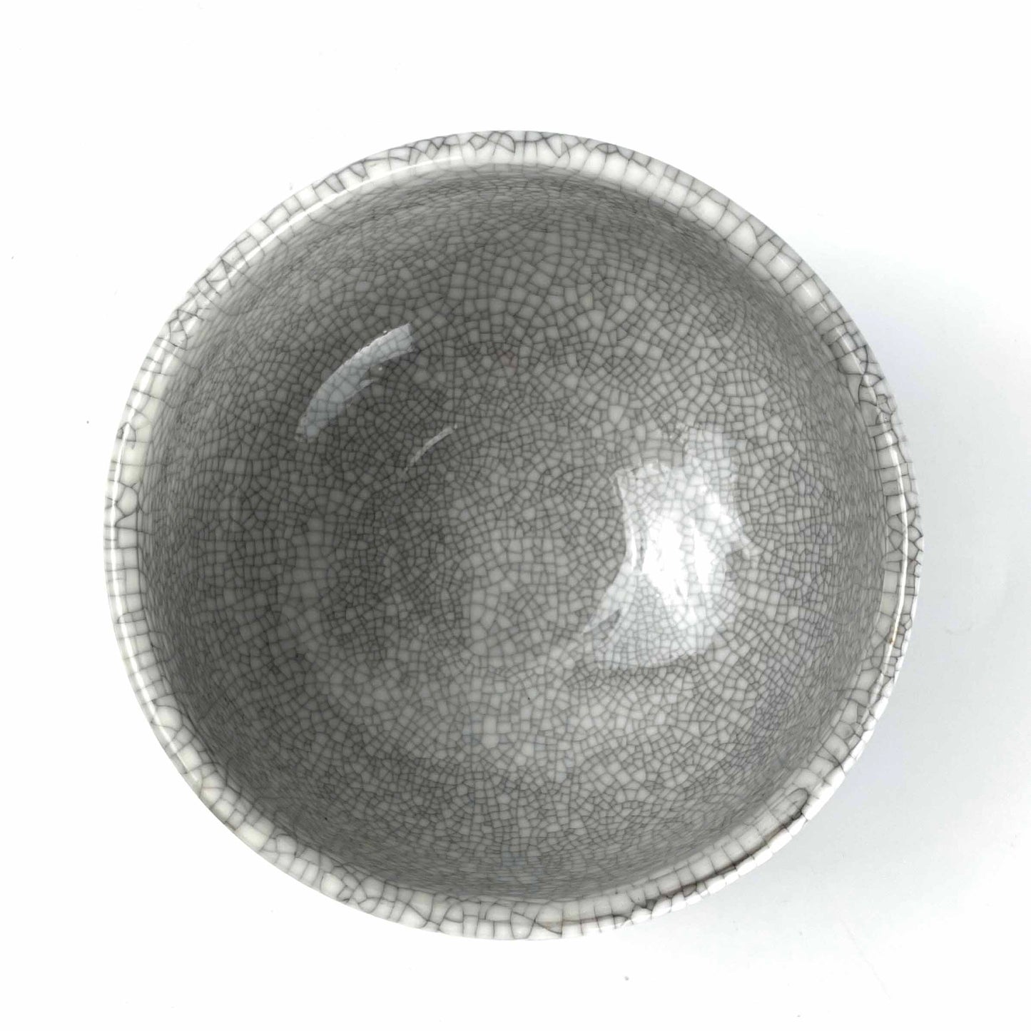 Matcha Bowl Kannyu Shiro (4.5"D) image 3