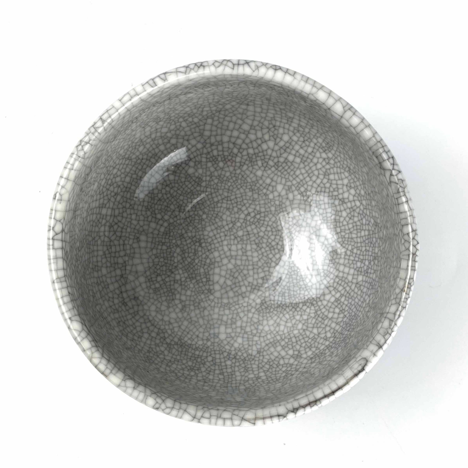 Matcha Bowl Kannyu Shiro (4.5"D) image 3