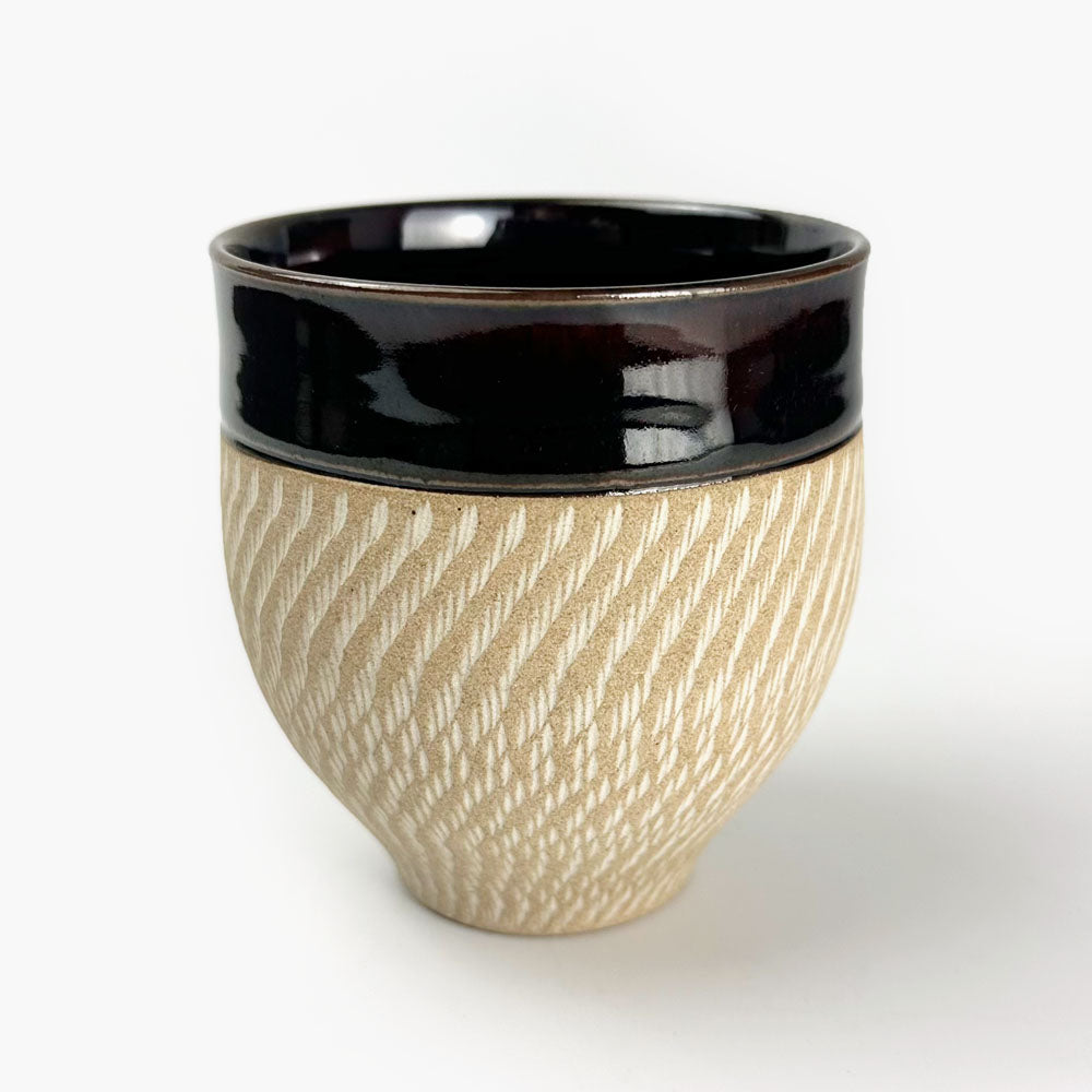 Tetote Cup Kanna White (9oz) by Keishuugama image 6