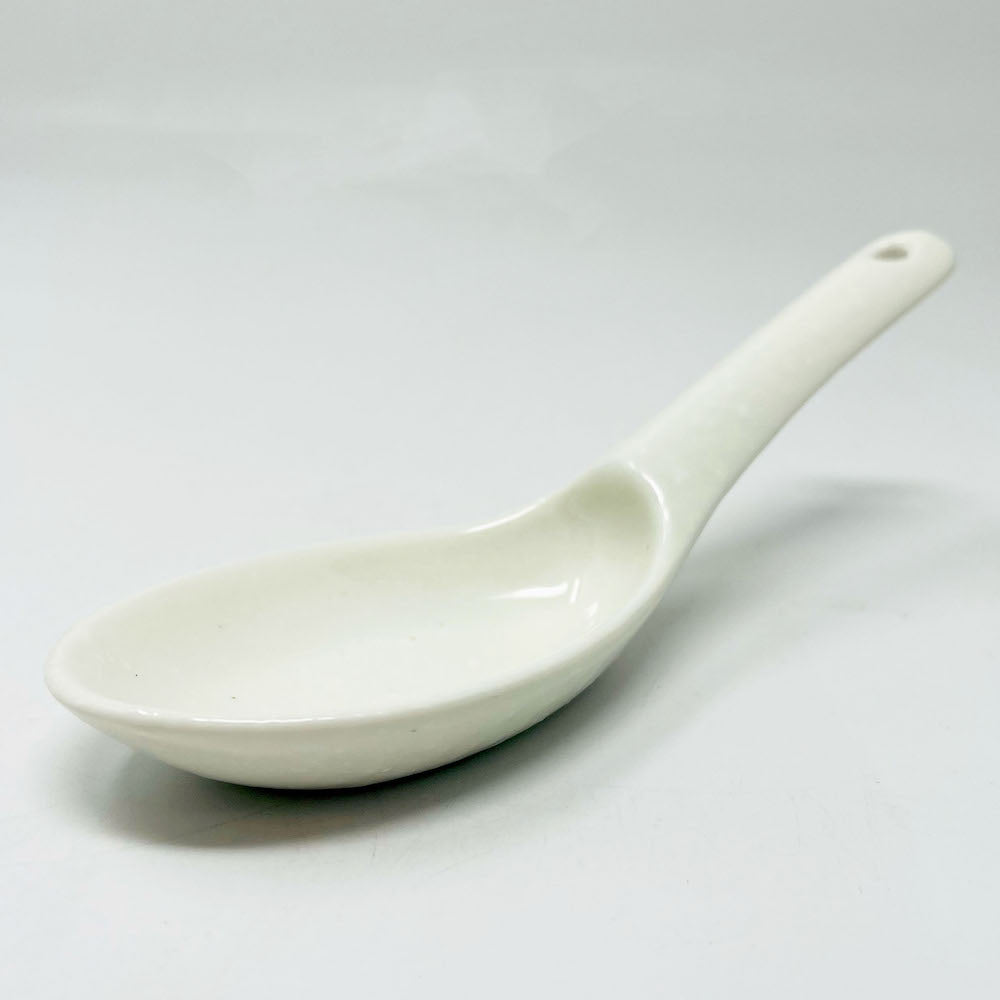 Renge Spoon White (6"L) image 1