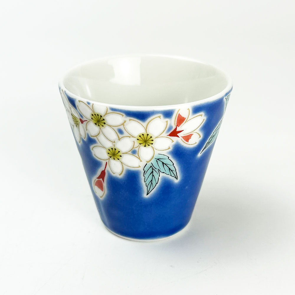 Kutani Sake Cup Sakura (1.5 fl.oz) image 5