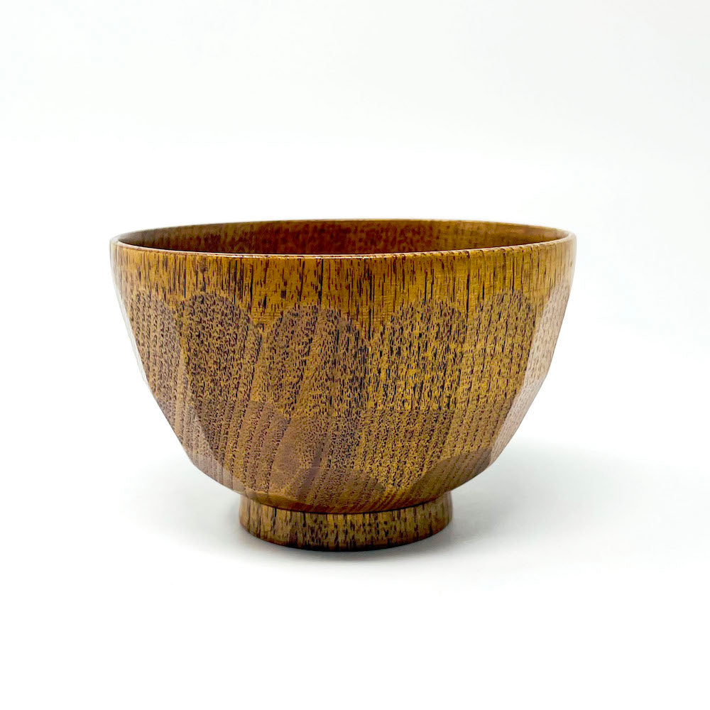 Wooden Soup Bowl Kikko (7oz) image 2