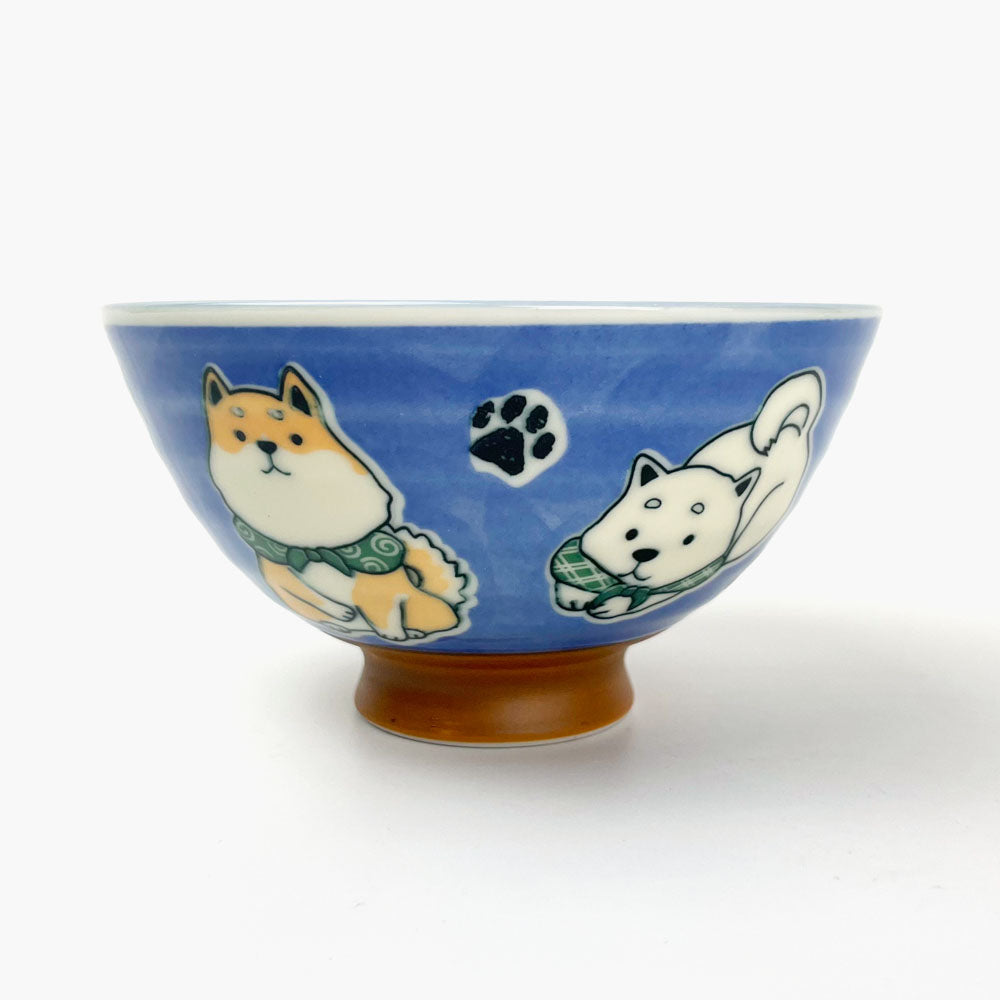 Rice Bowl Mameshiba Blue (5"D) image 3