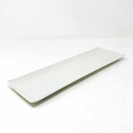 Rec.Plate Kushime White (13"x 4") image 0