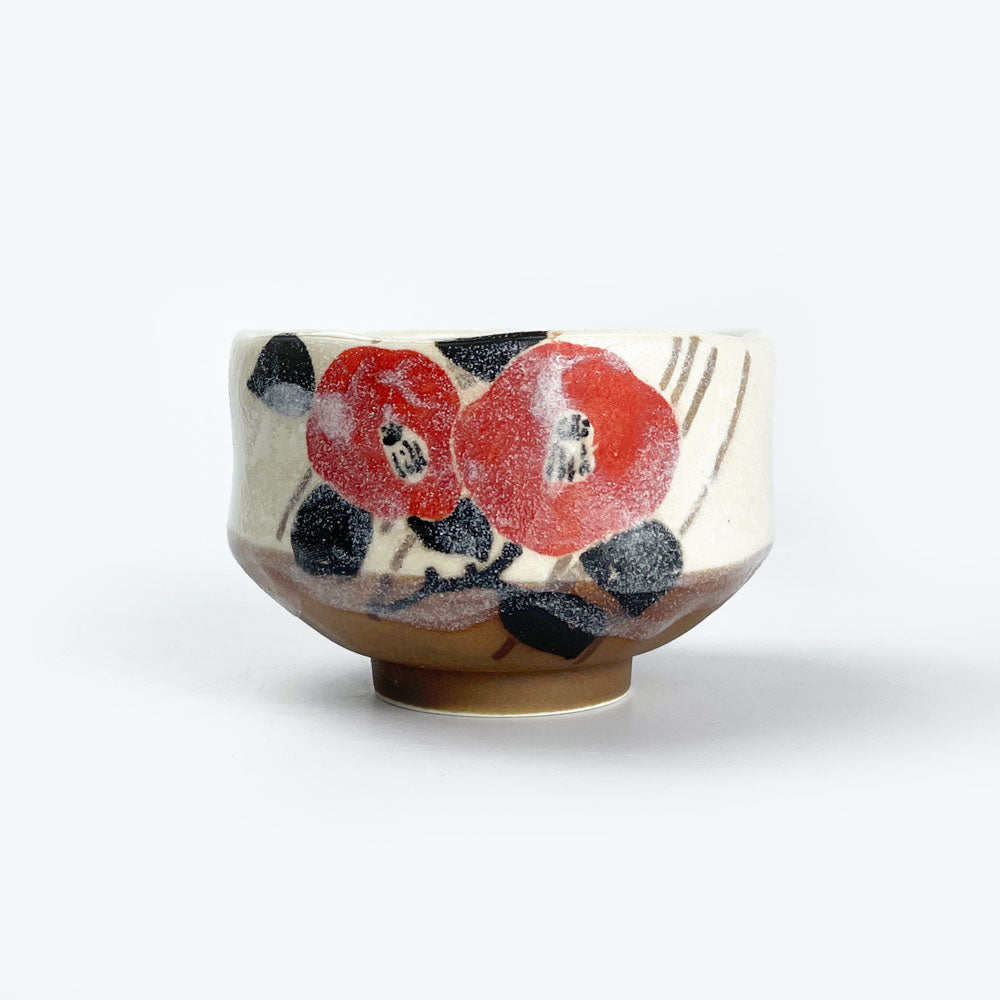 Mini Matcha Bowl Camellia (3.75") image 4