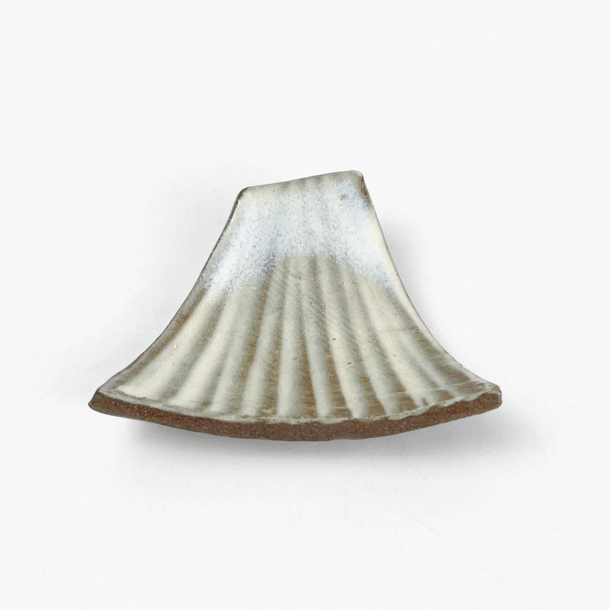 Chopstick Rest Fuji White (2.25" x 1.75") by Keishugama image 3