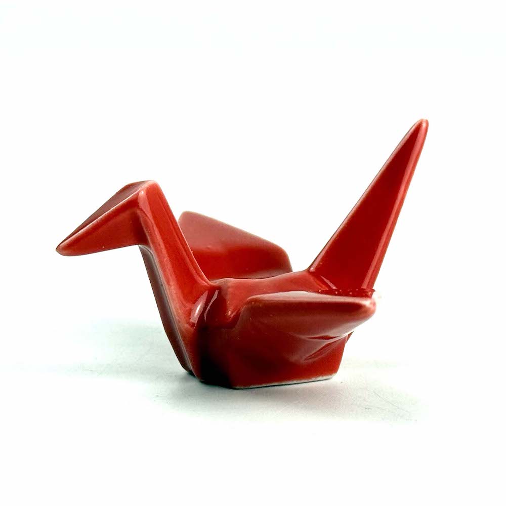 Chopstick Rest - Crane Red image 1