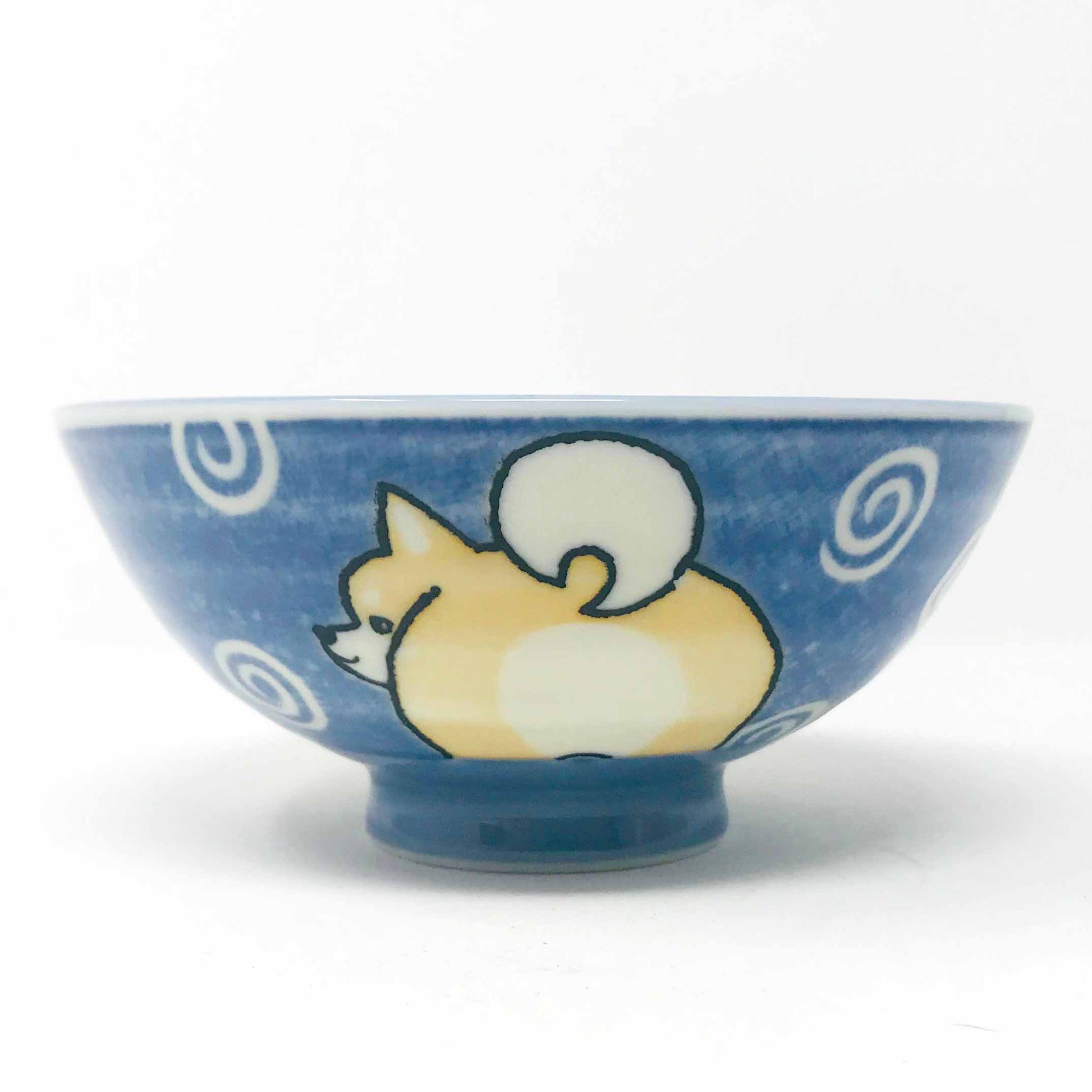 Shiba Blue Rice Bowl Large (5.5") image 3