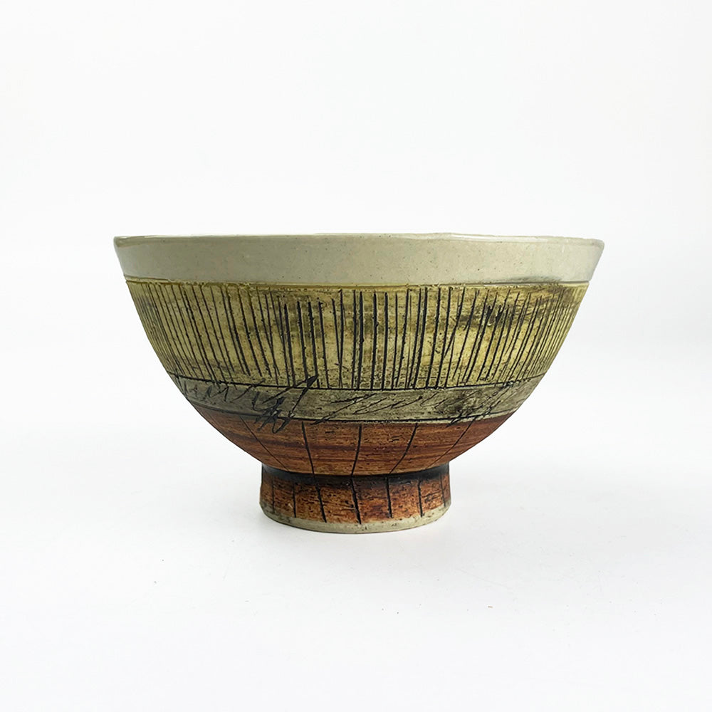 Rice Bowl Senkoku White (4.75"D) image 1