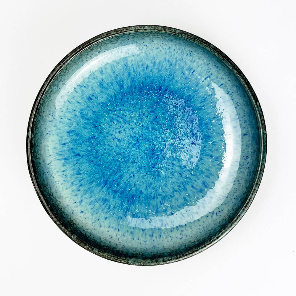 Ariake Blue Small Pasta Plate (7.25"D) image 1