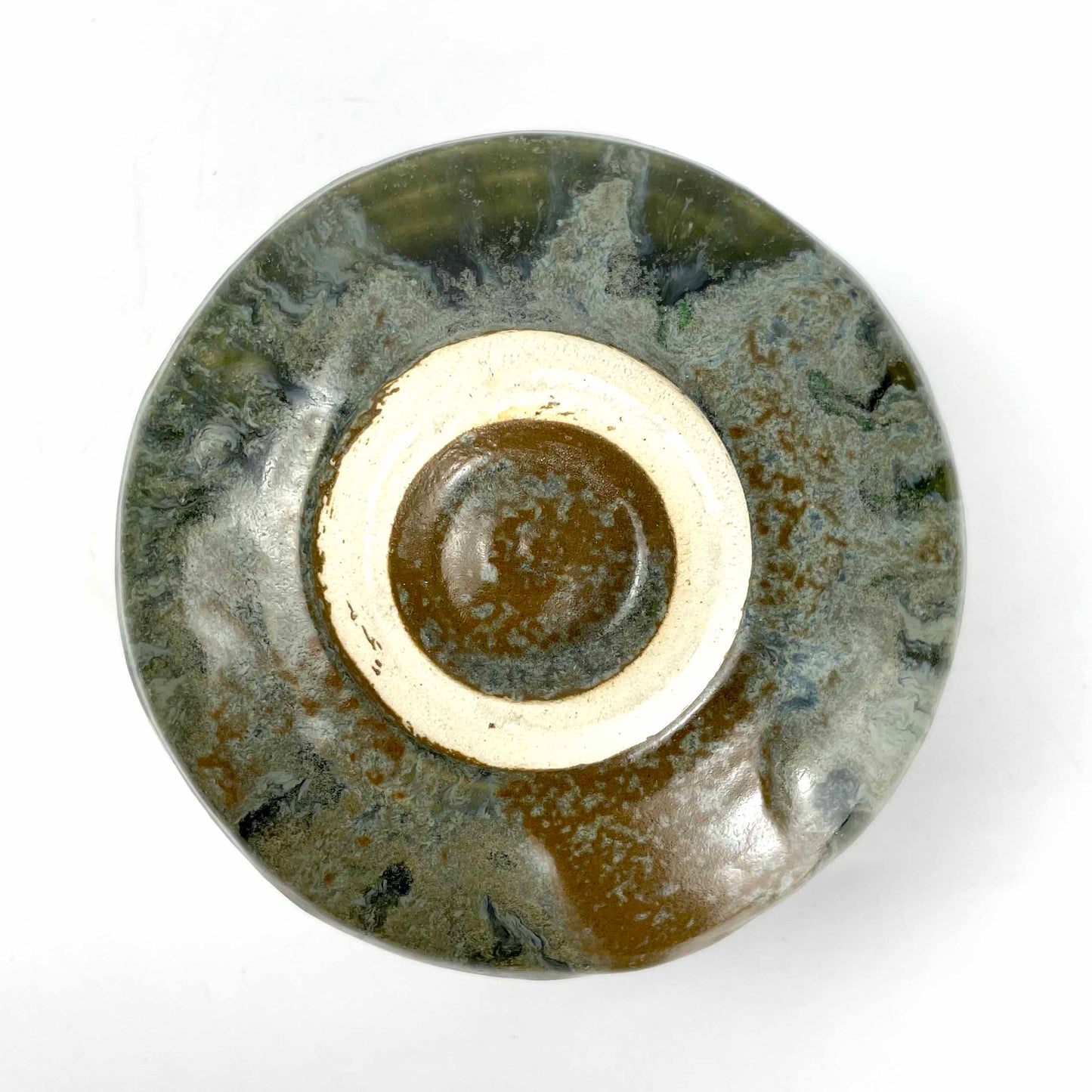 Matcha Bowl Mashiko Green (4.75"D) image 2