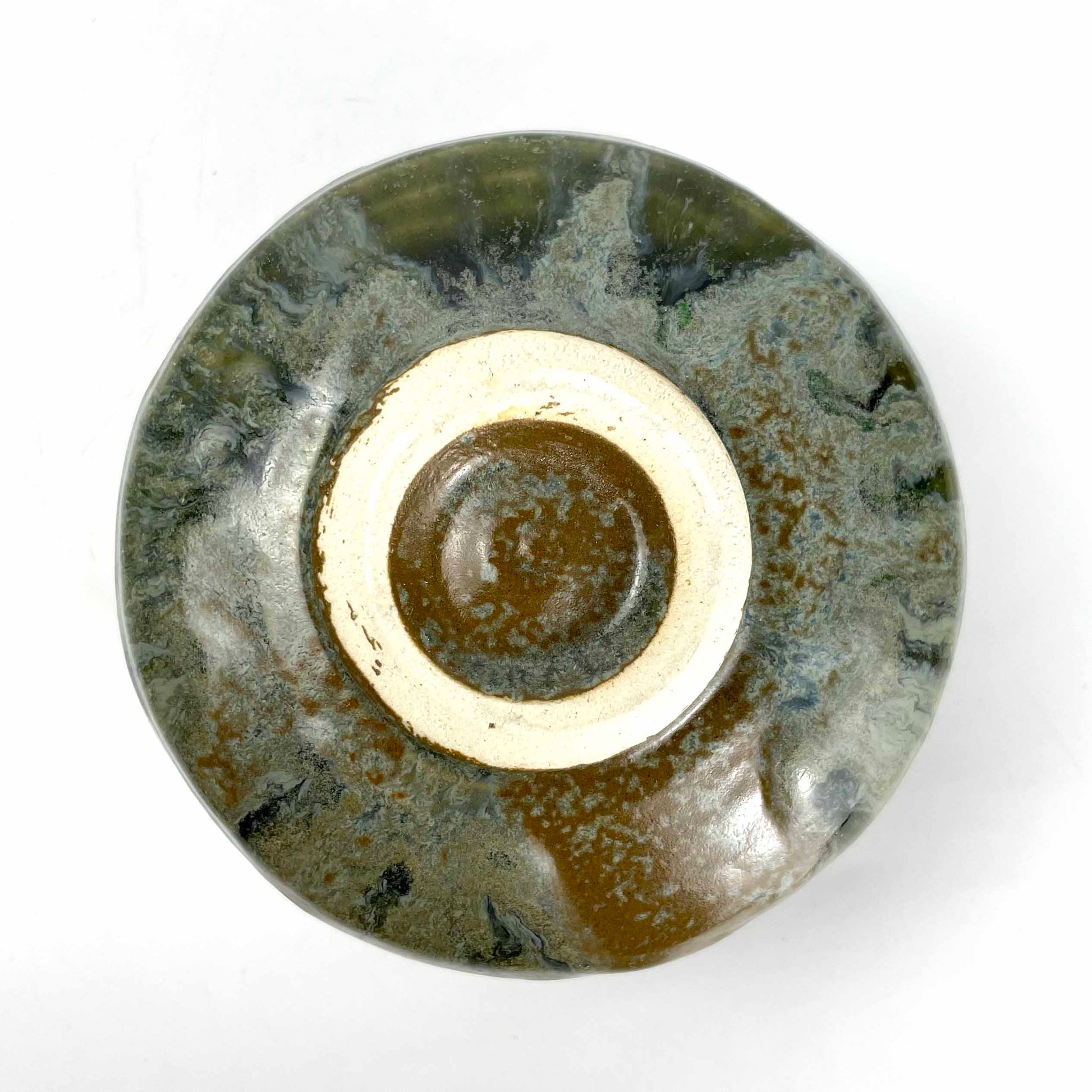 Matcha Bowl Mashiko Green (4.75"D) image 2