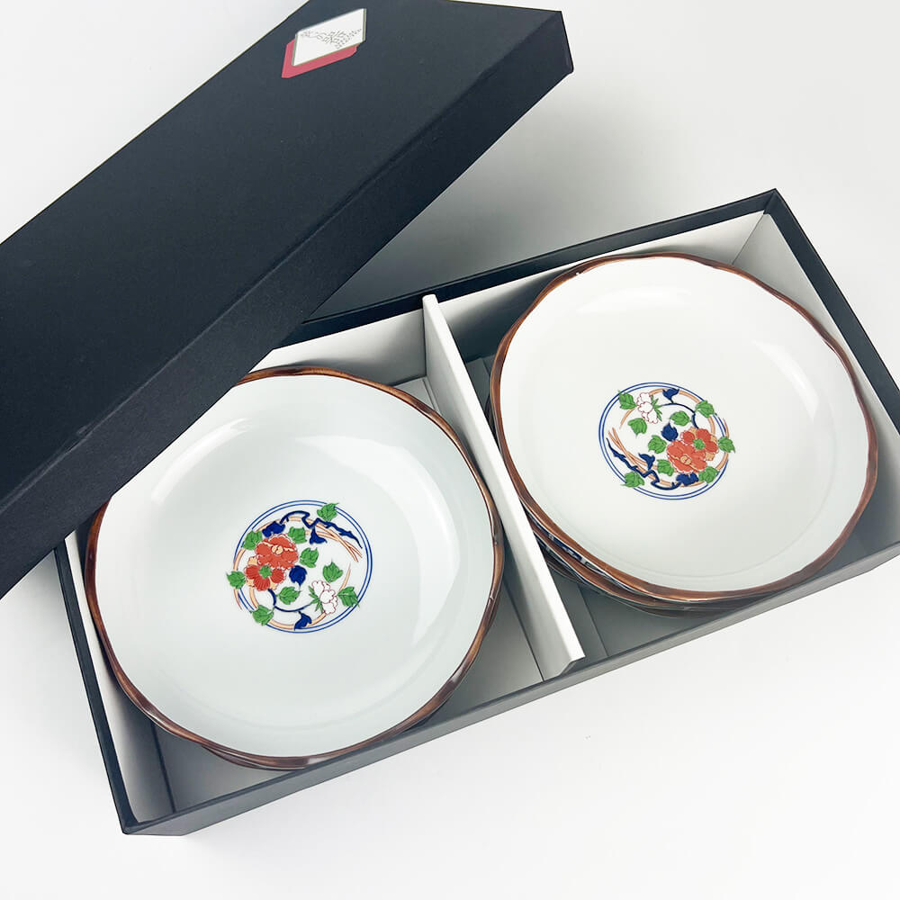Arita Koimari Medium Dish Set of 5 image 9
