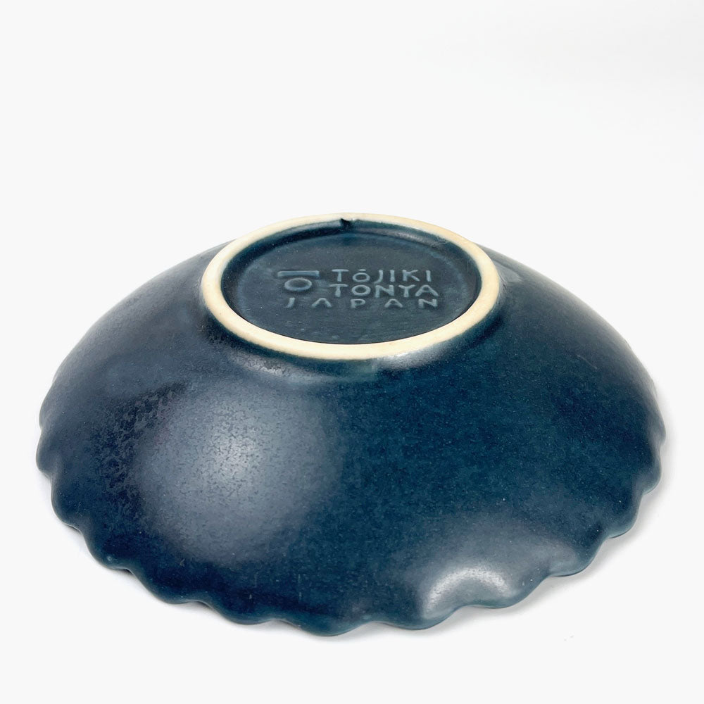 Dish Kiku Blue (5"D) image 4