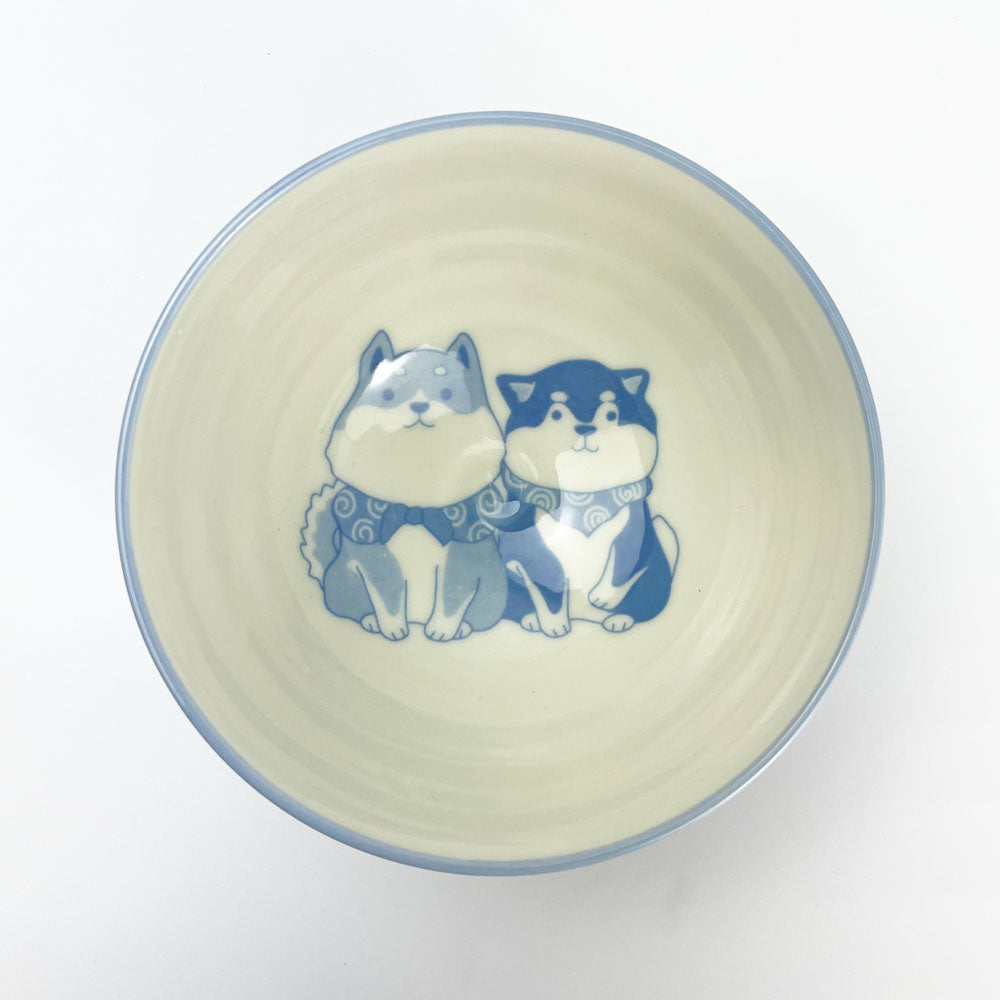 Rice Bowl Mameshiba Blue (5"D) image 1