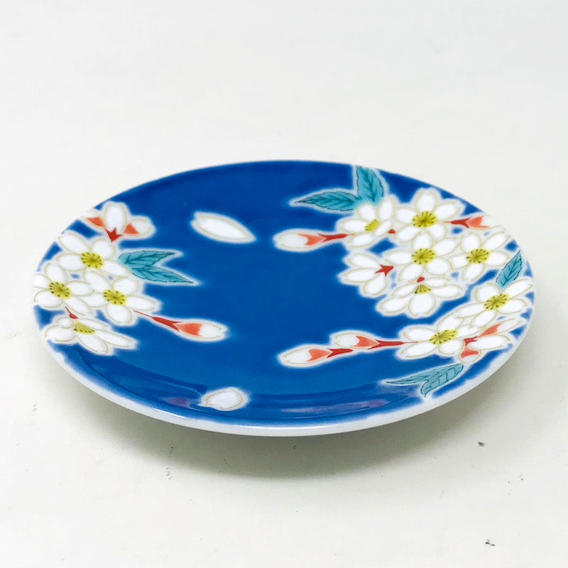 Kutani Dish Sakura (3.75"D) image 1