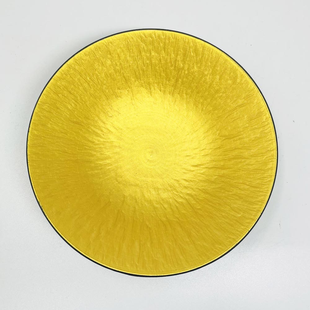 Plate Tochiri Kinsai Gold (6.75"D) image 5