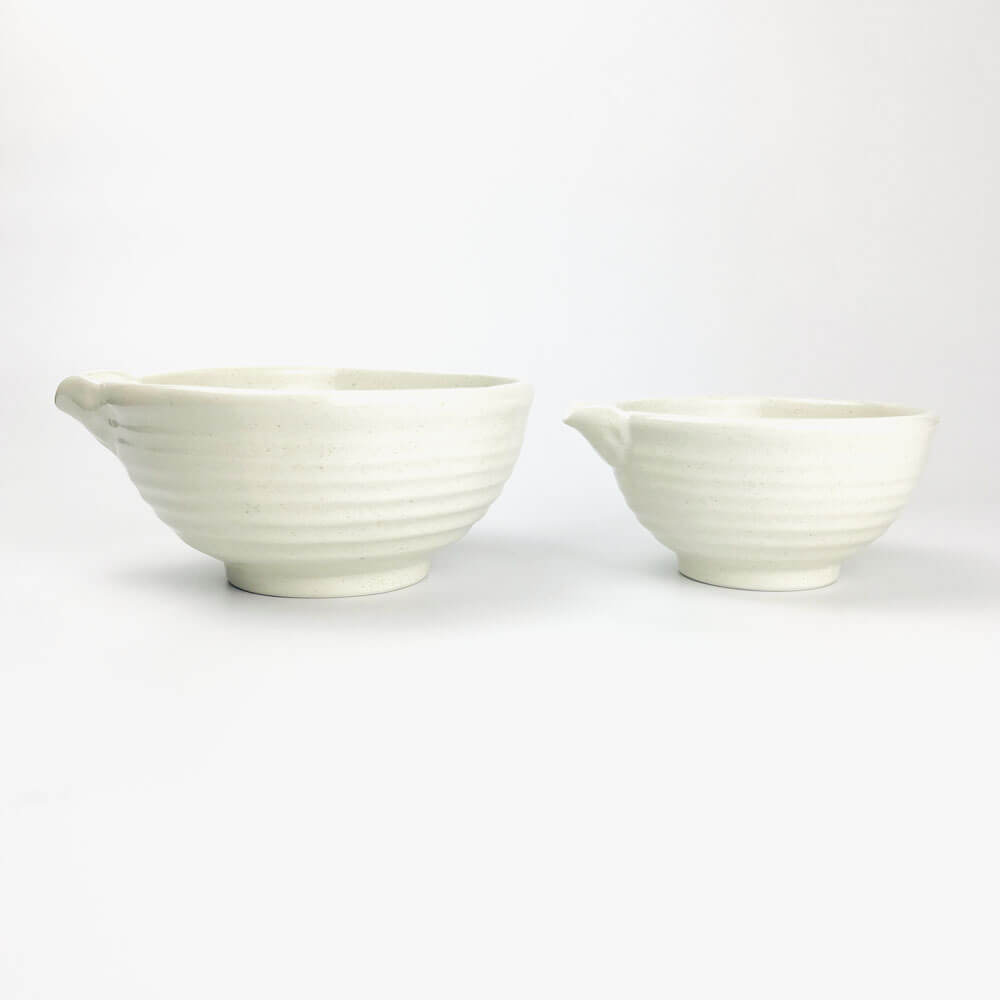 Kobiki White Katakuchi Bowl Small (5.25"x 4.5") image 5