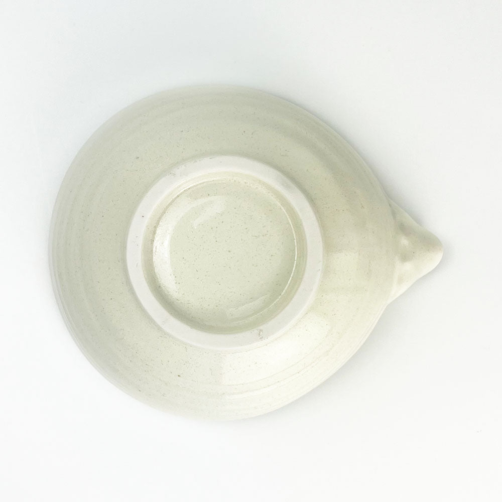 Kobiki White Katakuchi Bowl (6.5"x 5.5") image 4