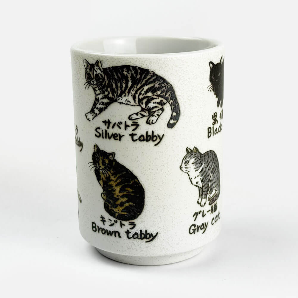 Yunomi Tea Cup Cats of Japan (8oz) image 1