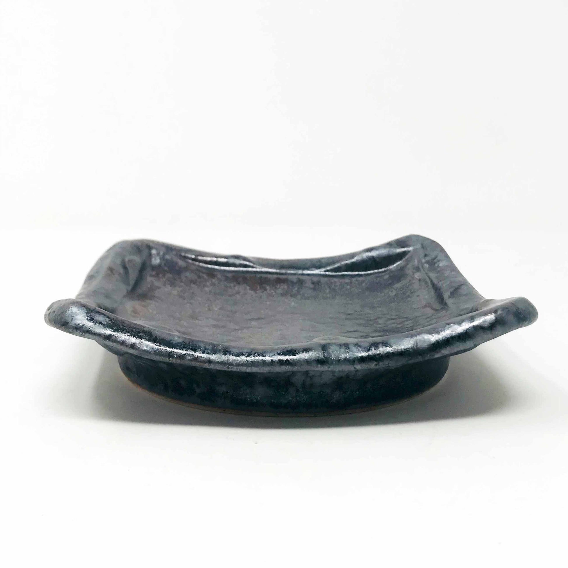 SQ. Plate Sylver Crystal (5.5"D) image 1