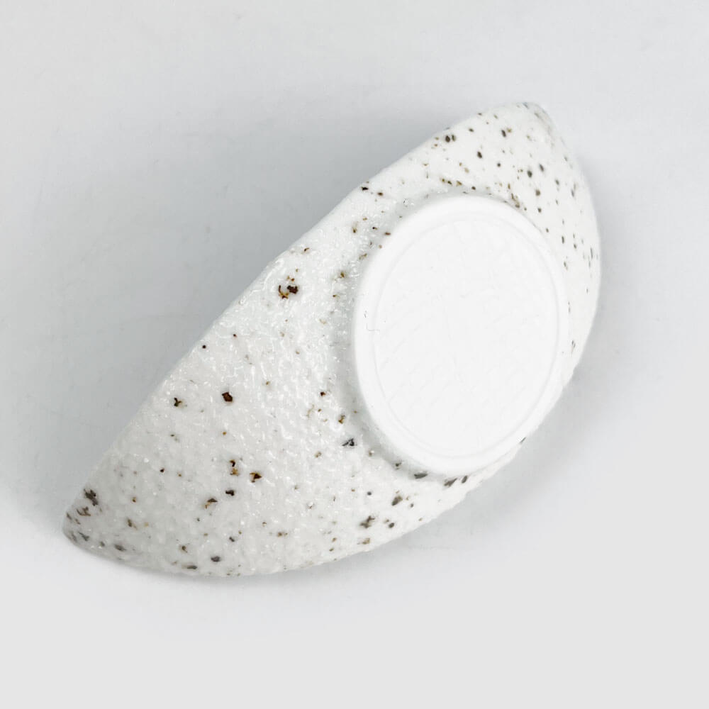 Kozuke Dish Boat Shiromikage (4.5"x2") image 3