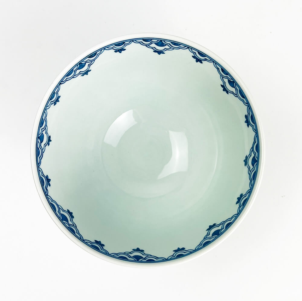 Arita Koimari Chrysanthemum Rice Bowl Set of 5 (4.75"D¼ image 6