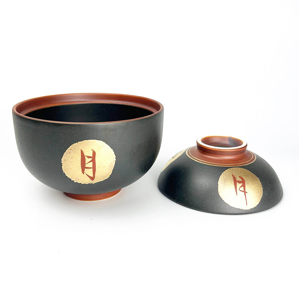 Cov.Bowl Setsugeka Kinmon (12.5 oz) image 2