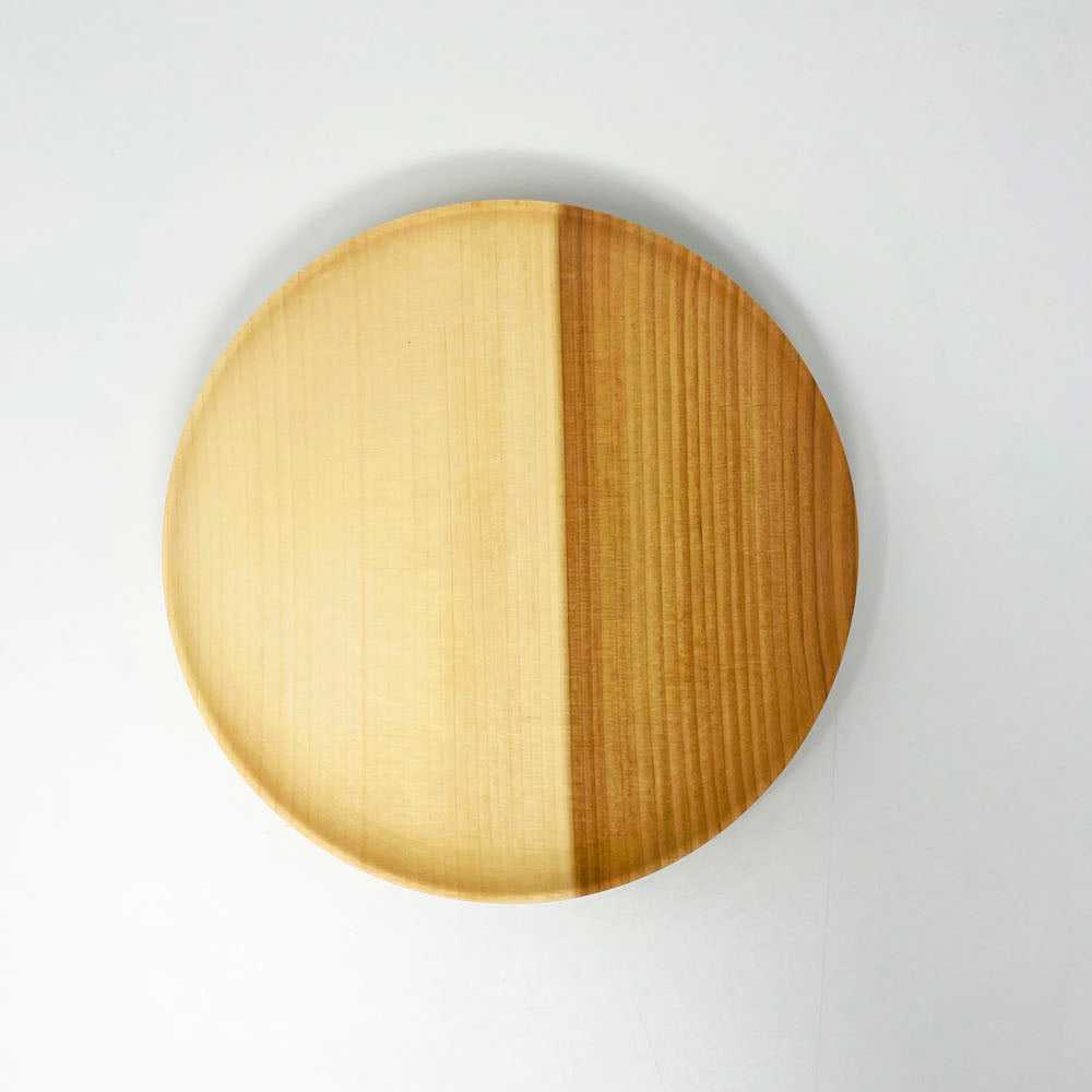 Wooden Plate Japanese Maple (7"D) image 4