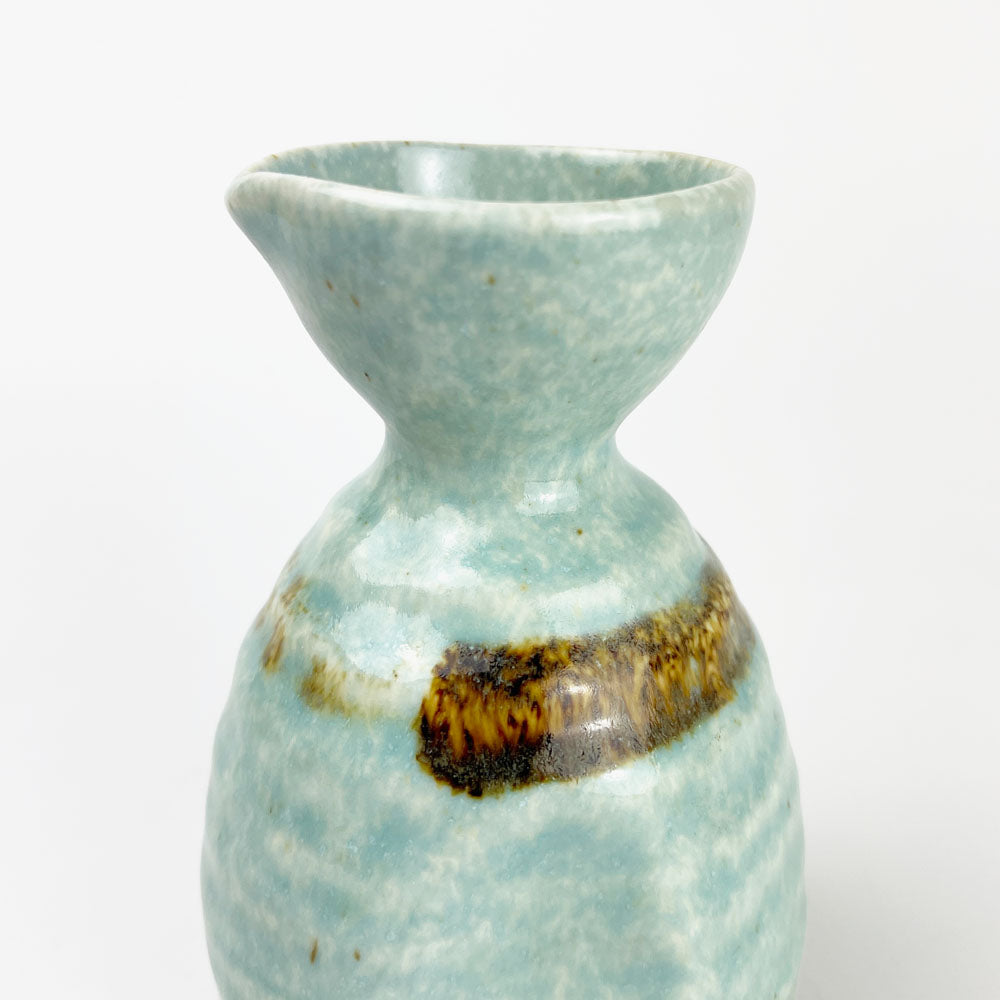 Sake Bottle Sky Blue Medium (10 fl.oz) image 6