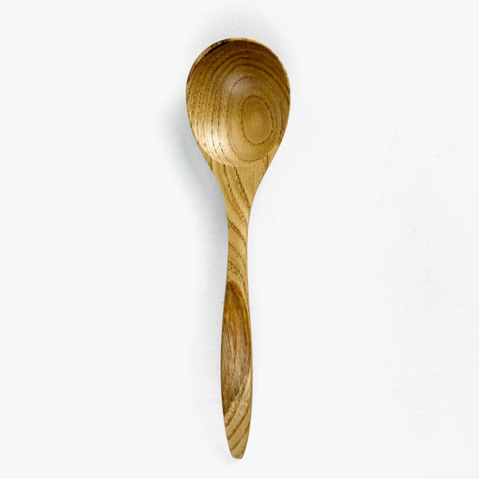 Wooden Soup Spoon (7."L) image 0