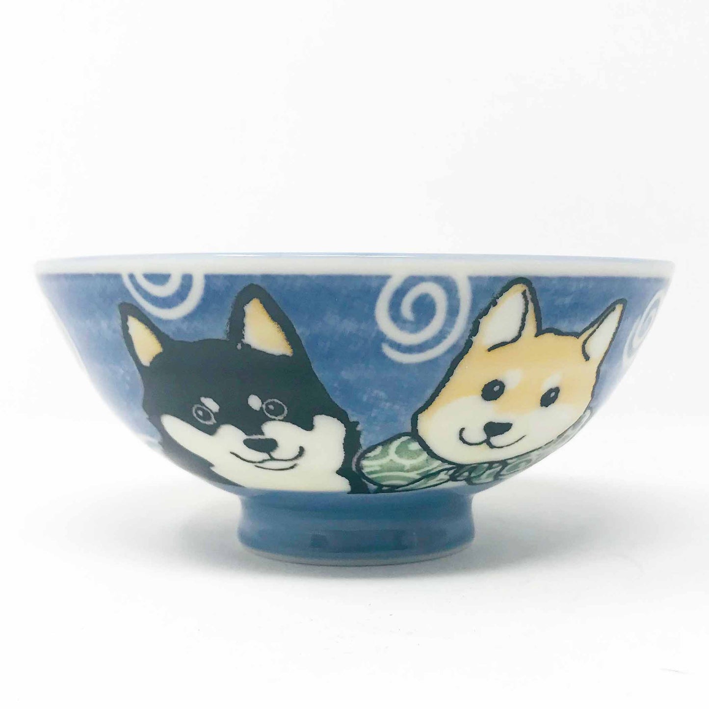 Shiba Blue Rice Bowl Large (5.5") image 0