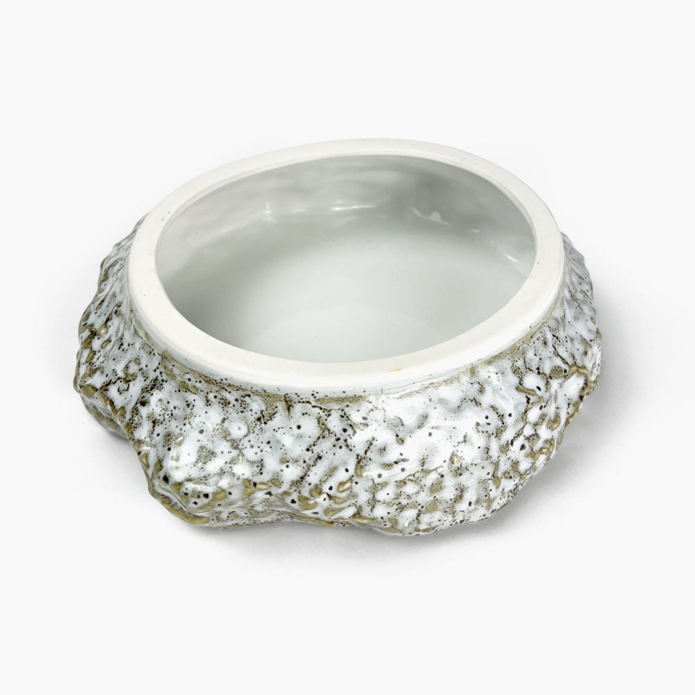 Plate Rock White (6"D) image 3
