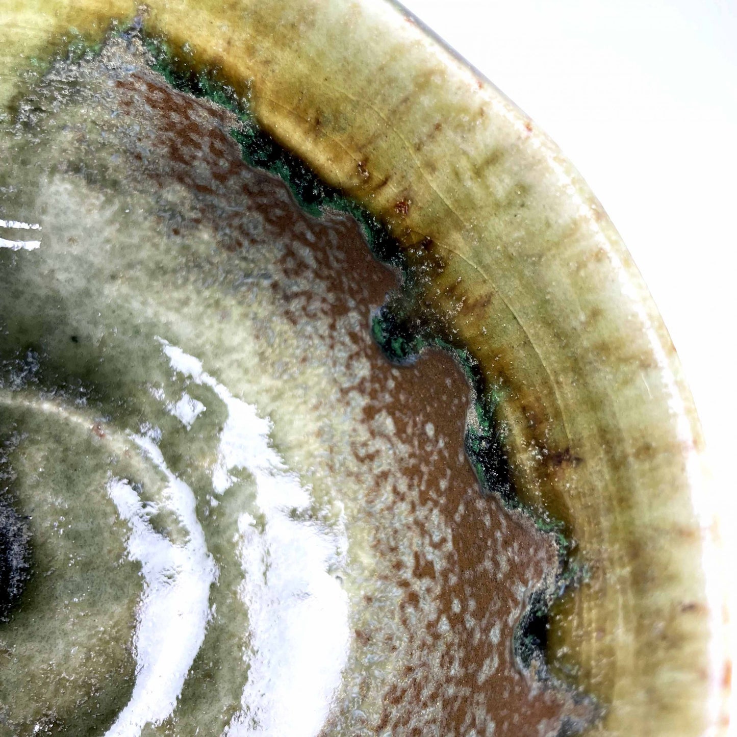 Matcha Bowl Mashiko Green (4.75"D) image 3