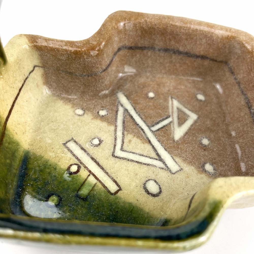 Footed Kobachi w/handle by Masayoshi Wakui (4.75"x3.5") image 6