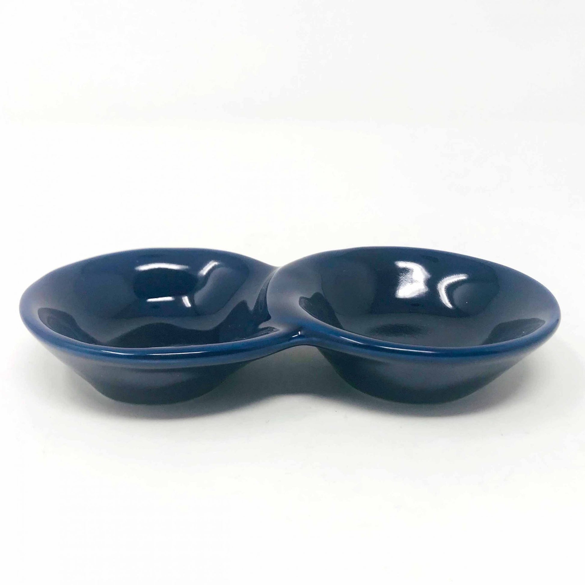 Divided Dish Blue (4.75" x 2.5") image 1
