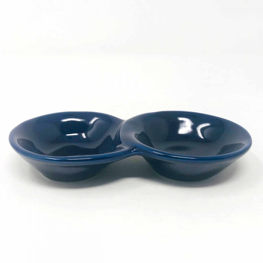 Divided Dish Blue (4.75" x 2.5") image 1