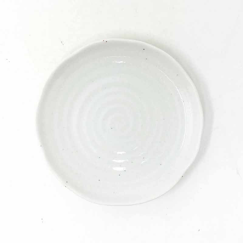 White Kobiki Dish  (5"D) image 0